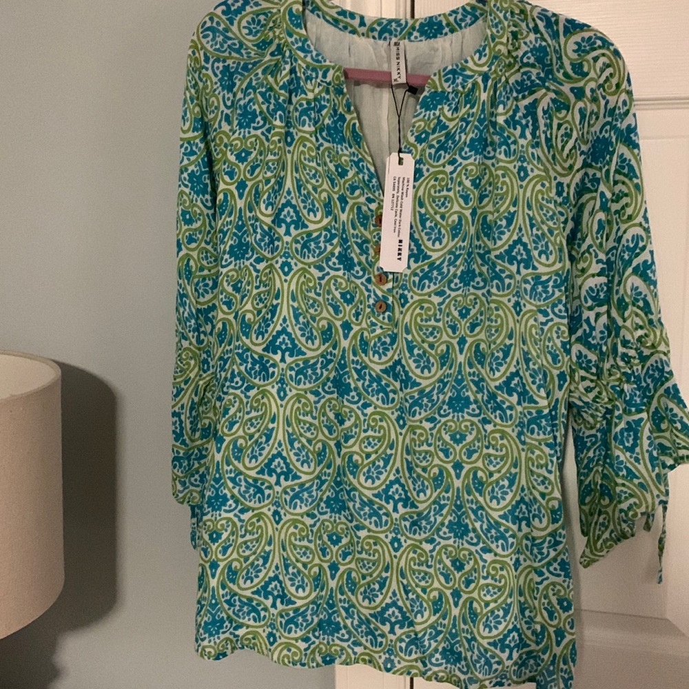 New peasant top!